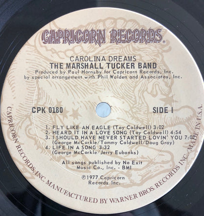 The Marshall Tucker Band : Carolina Dreams (LP, Album, San)