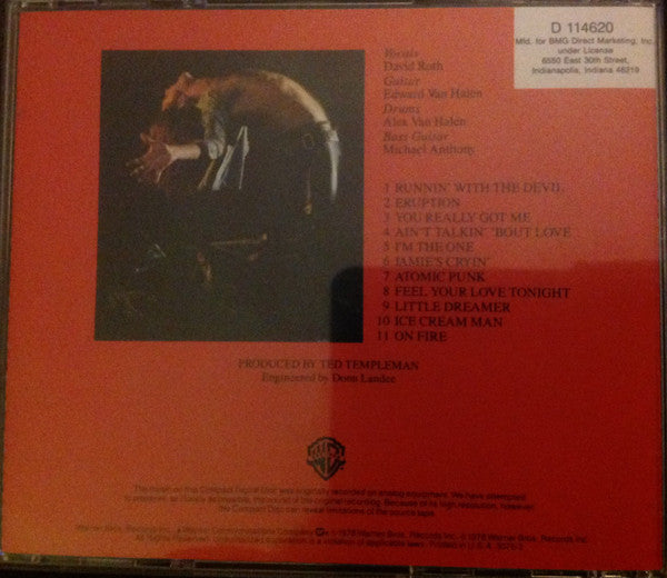 Van Halen : Van Halen (CD, Album, Club, RE)