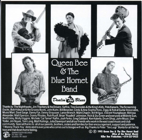 Queen Bee & The Blue Hornet Band : Dealin' The Blues (CD, Album)