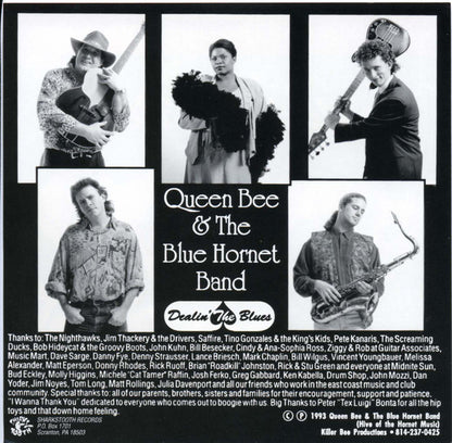 Queen Bee & The Blue Hornet Band : Dealin' The Blues (CD, Album)