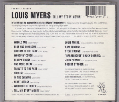 Louis Myers : Tell My Story Movin' (CD, Album)