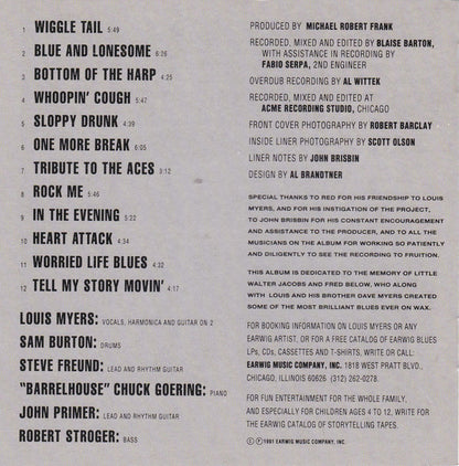 Louis Myers : Tell My Story Movin' (CD, Album)
