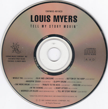 Louis Myers : Tell My Story Movin' (CD, Album)