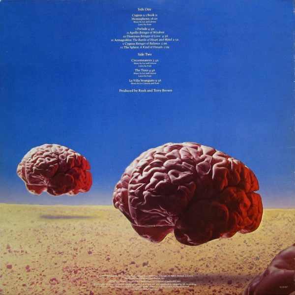 Rush : Hemispheres (LP, Album, Sou)