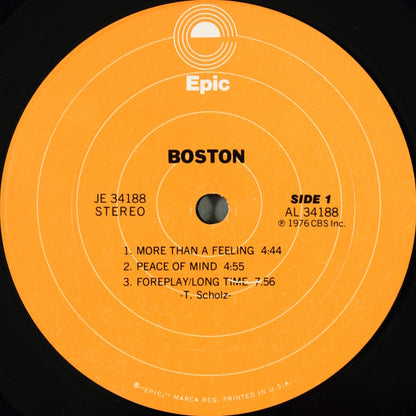 Boston : Boston (LP, Album, RE, Pit)
