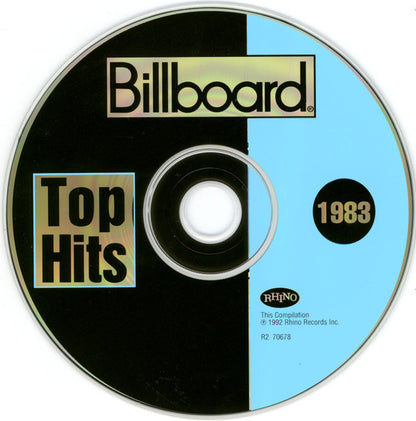 Various : Billboard Top Hits - 1983 (CD, Comp, RP)