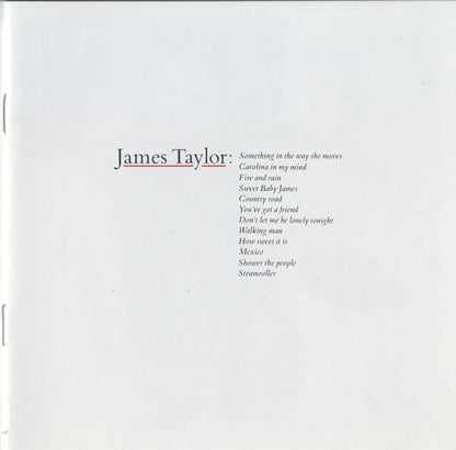 James Taylor (2) : Greatest Hits (CD, Comp, RE)