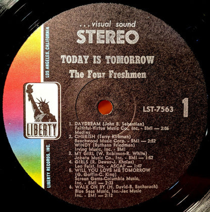 The Four Freshmen : Today Is Tomorrow! (LP, Album)