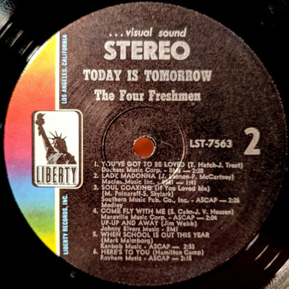 The Four Freshmen : Today Is Tomorrow! (LP, Album)