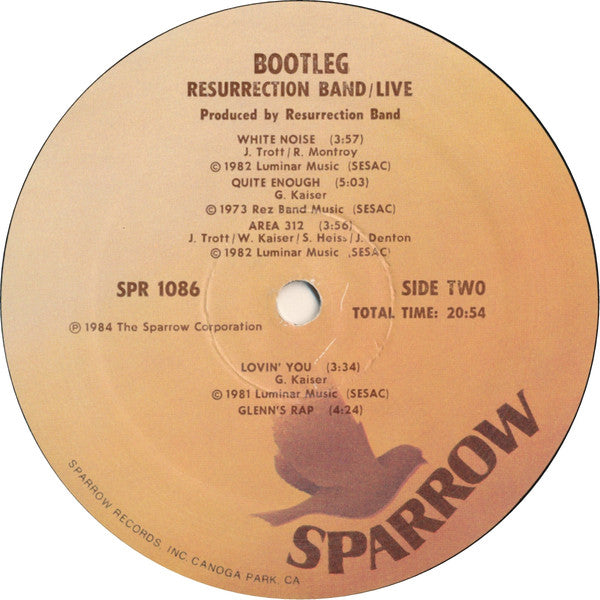 Rez Band* : Rez Band Live: Bootleg (LP)