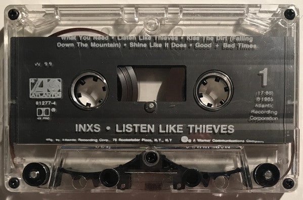 INXS : Listen Like Thieves (Cass, Album, W-9)