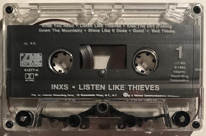 INXS : Listen Like Thieves (Cass, Album, W-9)