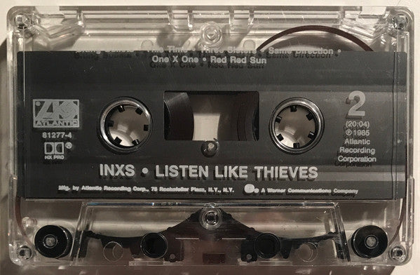 INXS : Listen Like Thieves (Cass, Album, W-9)