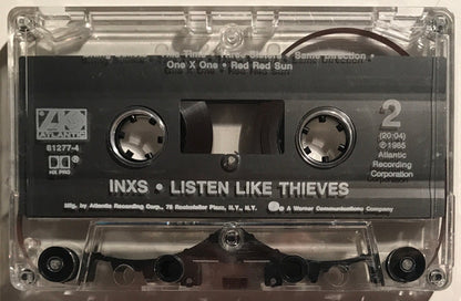 INXS : Listen Like Thieves (Cass, Album, W-9)