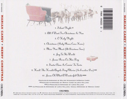 Mariah Carey : Merry Christmas (CD, Album, RP)