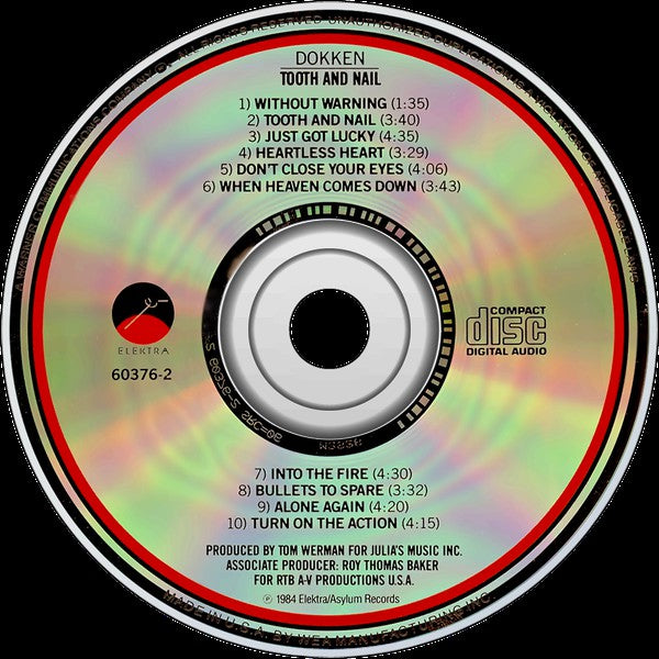 Dokken : Tooth And Nail (CD, Album, RE)