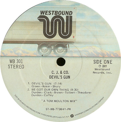 C.J. & Co.* : Devil's Gun (LP, Album, PR )