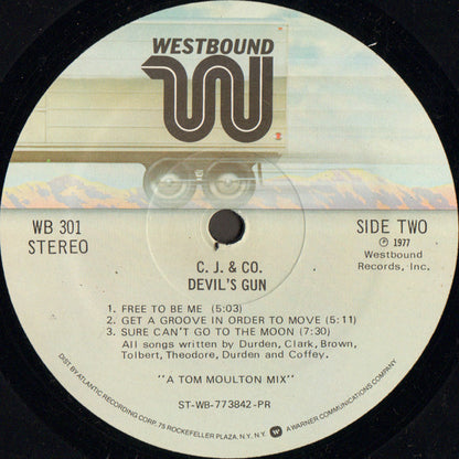 C.J. & Co.* : Devil's Gun (LP, Album, PR )