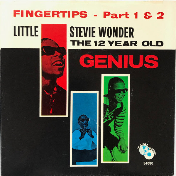Little Stevie Wonder* : Fingertips (7", Single, Mono, Styrene, Bri)
