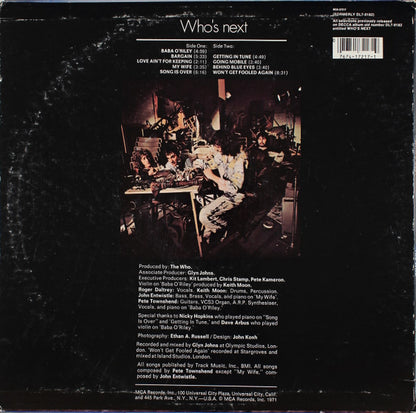 The Who : Who's Next (LP, Album, RE, $up)