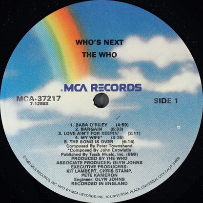 The Who : Who's Next (LP, Album, RE, $up)