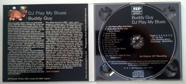 Buddy Guy : DJ Play My Blues (CD)