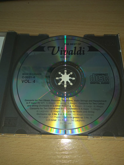 Antonio Vivaldi : The Best of Vivaldi VOL. 4 (CD)