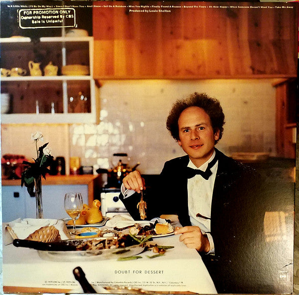Art Garfunkel : Fate For Breakfast (LP, Album, Promo, Pit)