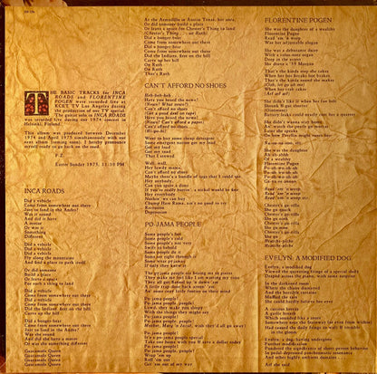 Frank Zappa And The Mothers Of Invention* : One Size Fits All (LP, Album, Gat)