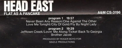 Head East : Flat As A Pancake (Cass, Album, RE)