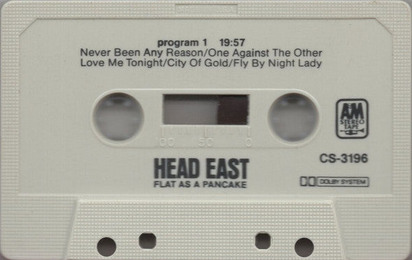Head East : Flat As A Pancake (Cass, Album, RE)