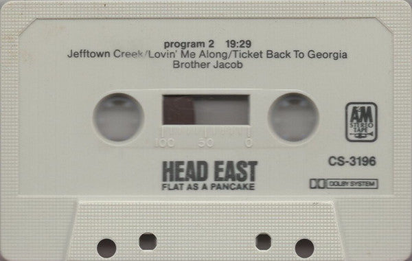 Head East : Flat As A Pancake (Cass, Album, RE)