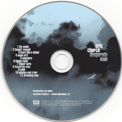 Eric Church : Desperate Man (CD, Album)