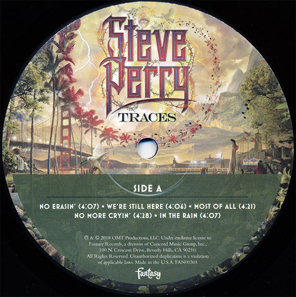 Buy Steve Perry : Traces (LP, Album) Online for a great price – The ...