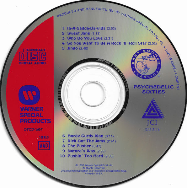 Various : Psychedelic Sixties (CD, Comp)