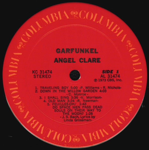 Garfunkel* : Angel Clare (LP, Album, San)