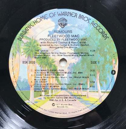 Fleetwood Mac : Rumours (LP, Album, PRC)