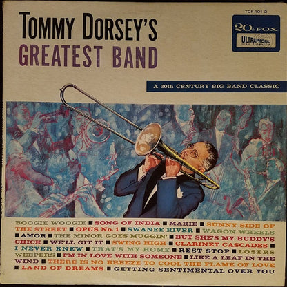 Tommy Dorsey And His Orchestra : Tommy Dorsey's Greatest Band (2xLP, Album, Mono, Gat)