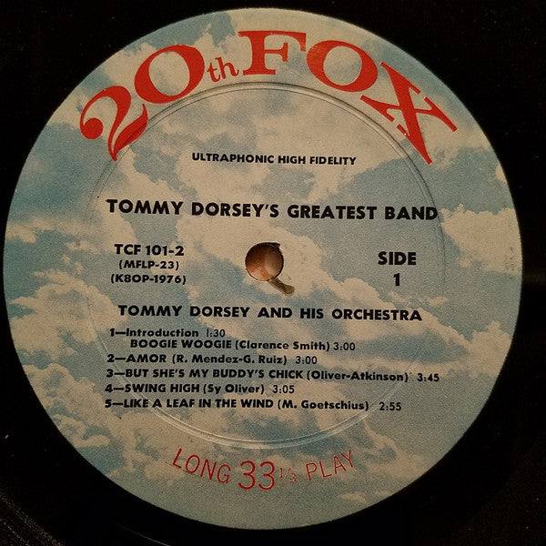 Tommy Dorsey And His Orchestra : Tommy Dorsey's Greatest Band (2xLP, Album, Mono, Gat)