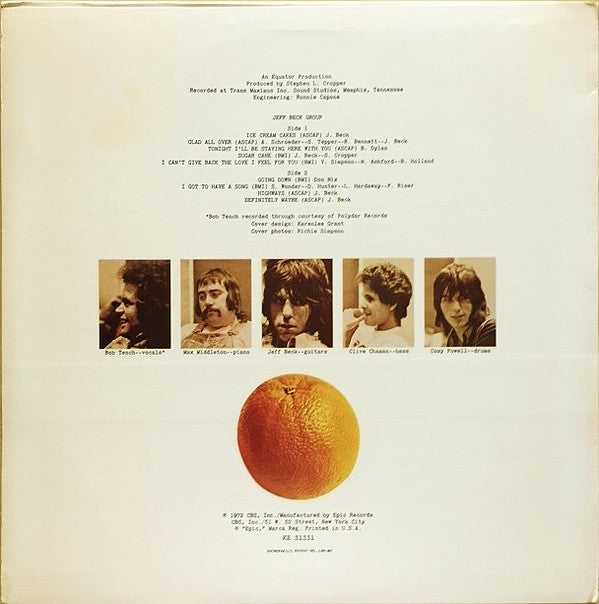 Buy Jeff Beck Group : Jeff Beck Group (LP, Album, San) Online for