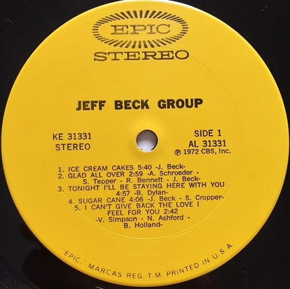 Jeff Beck Group : Jeff Beck Group (LP, Album, San)