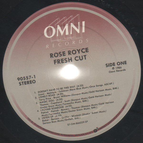 Rose Royce : Fresh Cut (LP, Album, SP)