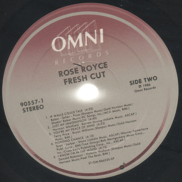 Rose Royce : Fresh Cut (LP, Album, SP)