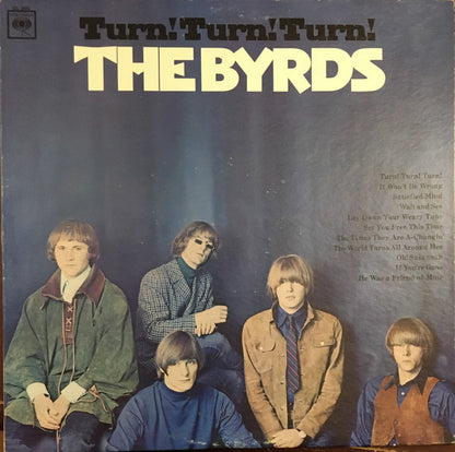 The Byrds : Turn! Turn! Turn! (LP, Album, Mono, Non)
