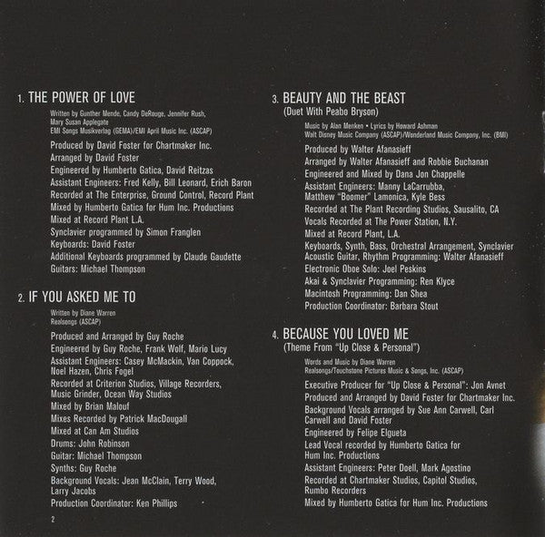 Celine* : All The Way... A Decade Of Song (CD, Comp, RE)