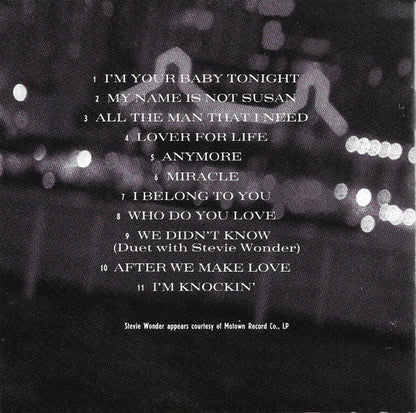 Whitney Houston : I'm Your Baby Tonight (CD, Album, Club, RP)