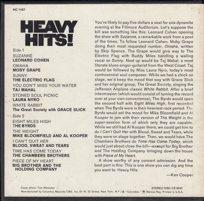 Various : Heavy Hits! (Reel, 4tr Stereo, 7" Reel, Comp)