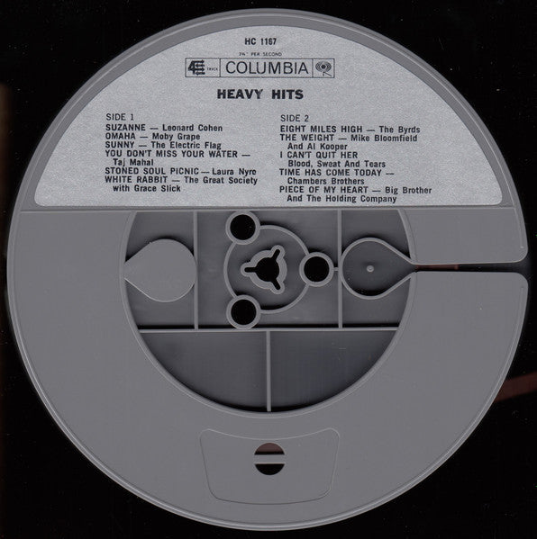 Various : Heavy Hits! (Reel, 4tr Stereo, 7" Reel, Comp)