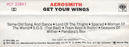 Aerosmith : Get Your Wings (Cass, Album, RE)