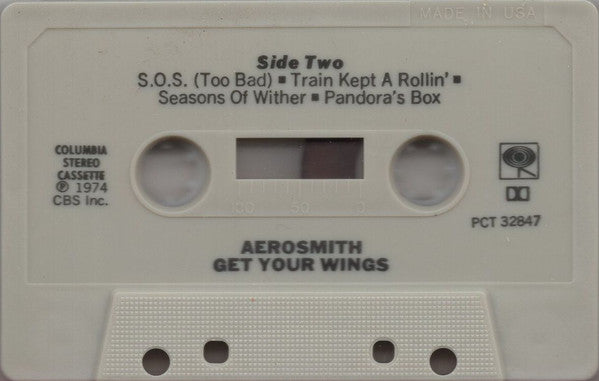 Aerosmith : Get Your Wings (Cass, Album, RE)